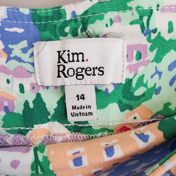 Kim Rogers Pull on Stretch Bermuda Shorts Size 14 - Picture 7 of 12